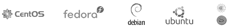 CentOS, Fedora, Debian, Ubuntu, Scientific, Slackware